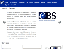 Tablet Screenshot of ebs-next.com